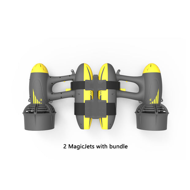 MagicJet im Test: Unterwasser Scooter + Außenbordmotor (für